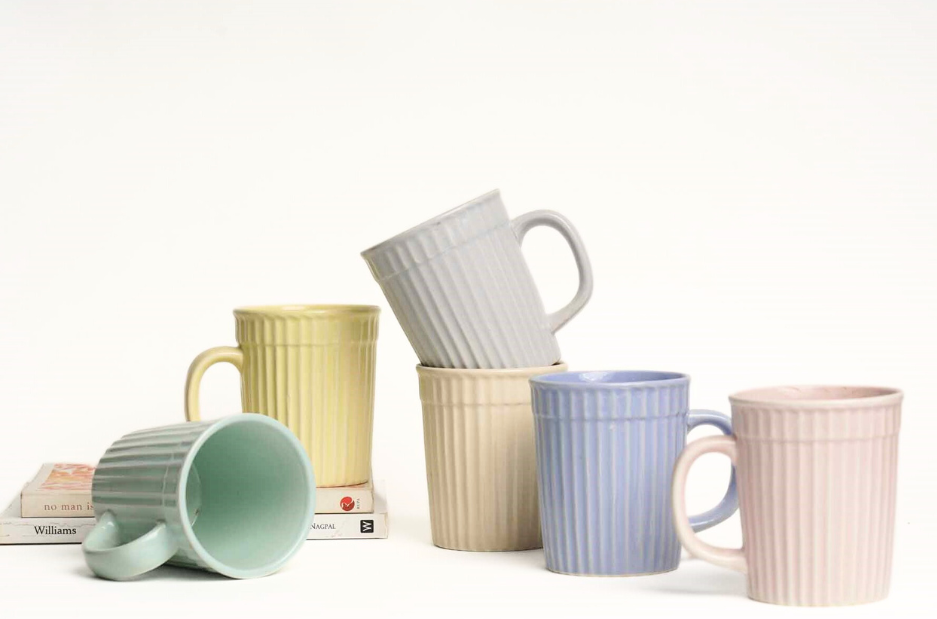 Candy Coffee Mugs - Set of 6