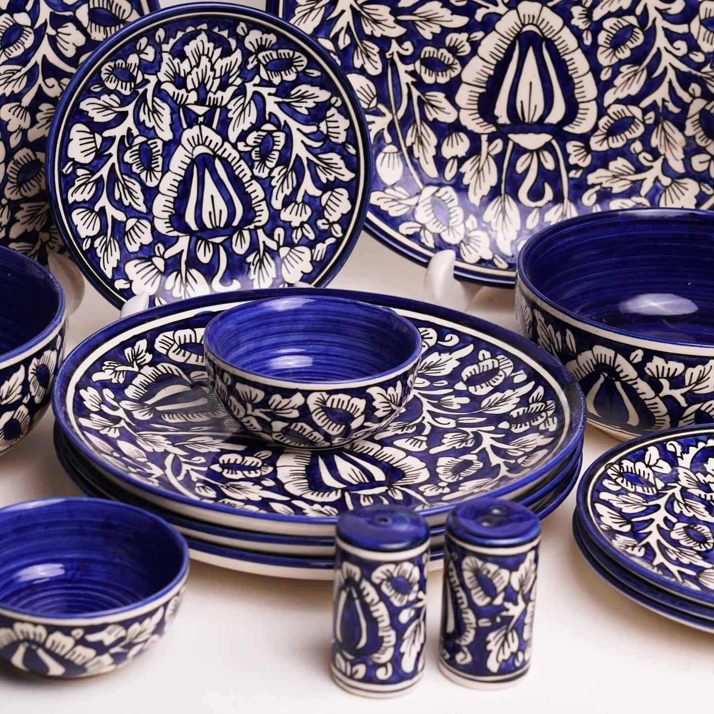 Mughal Art Dinner Set for 4 - 25 Pieces