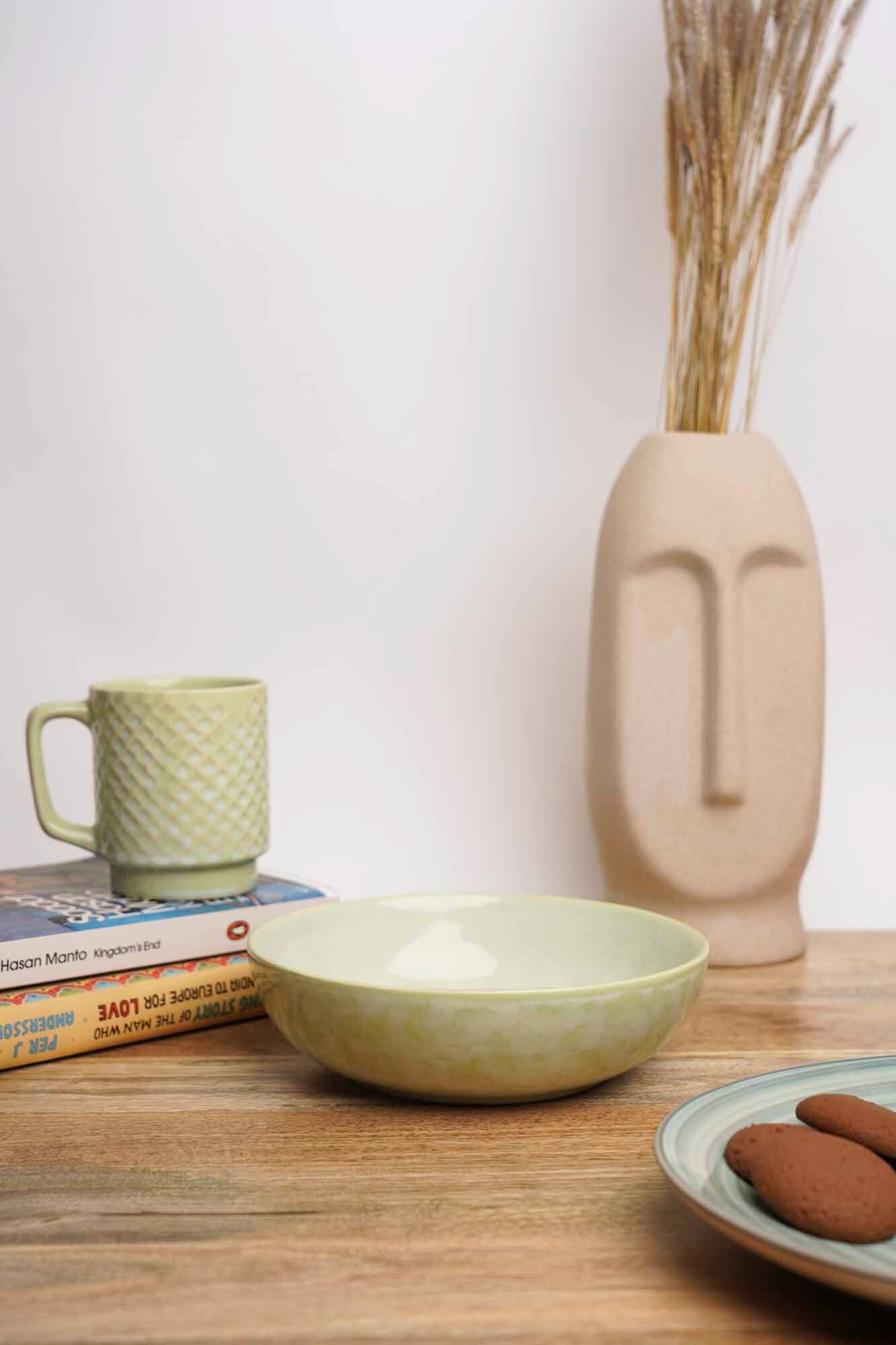 Morning Glory Breakfast Set - A Bowl & A Mug