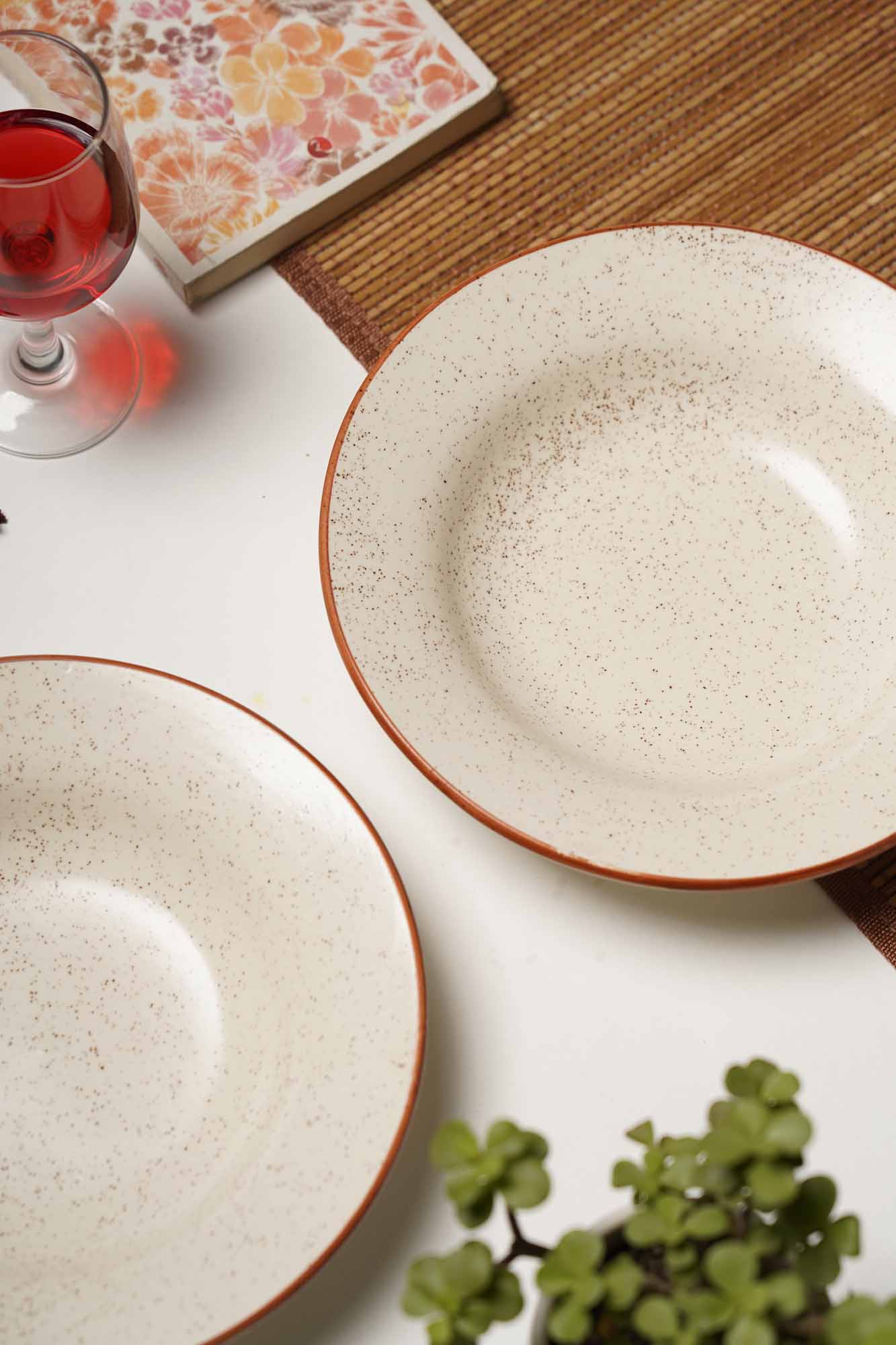 Cookie Crumble - Deep Dish I Pasta Plates - Set of 2