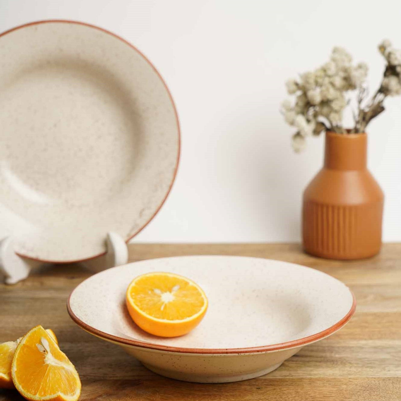 Cookie Crumble - Deep Dish I Pasta Plates - Set of 2