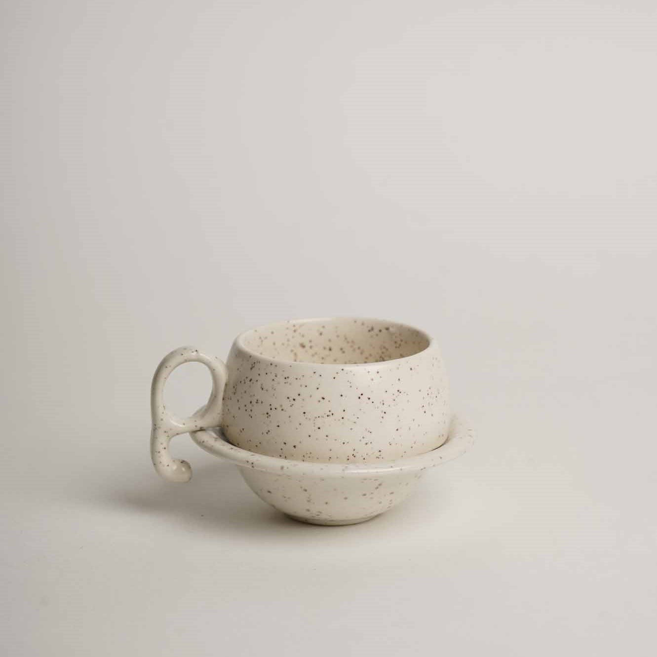 Cookie Crumble - Tea Set - Set of 6 Cups and 6 Saucers