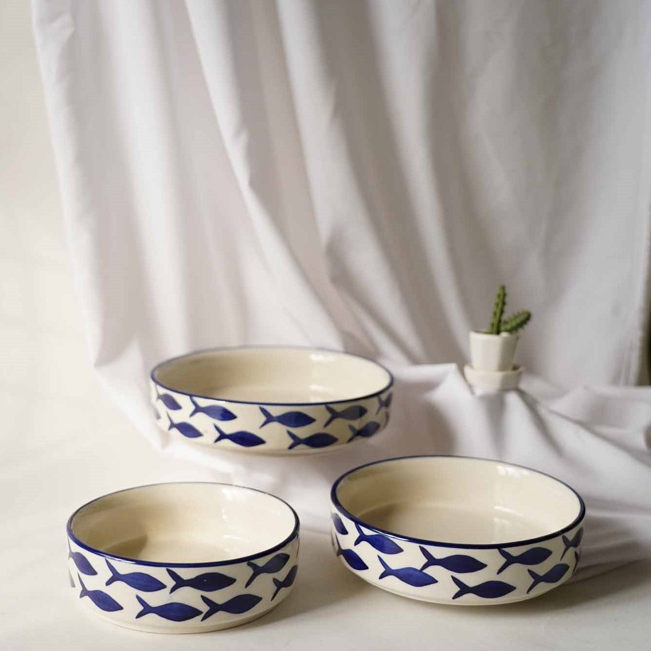 Marine Life Salad I Baking Trays - Set of 3