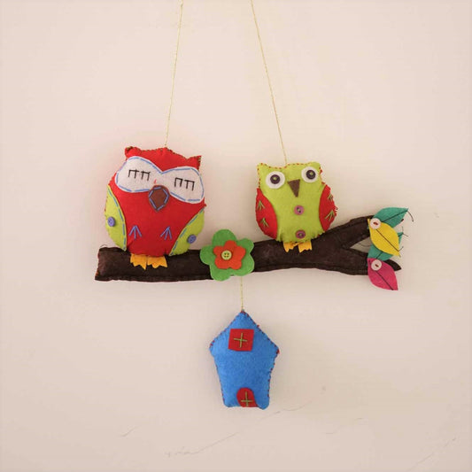 Felt Owl Hanging