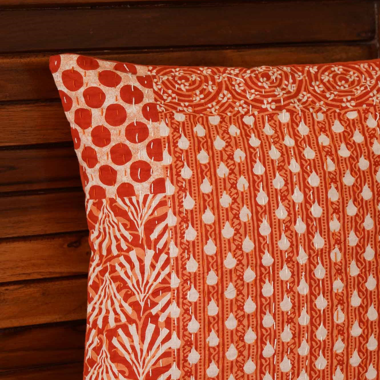 Kesar – Kantha Cushion Cover