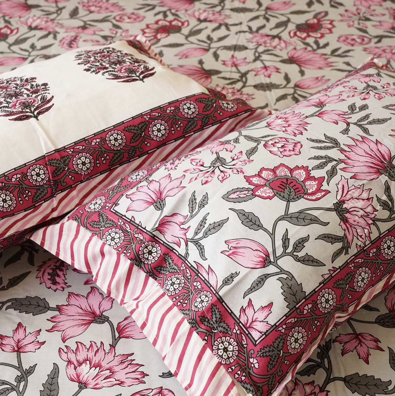 Anokhi – Flat I Fitted Bedsheet (108x108 Inches)