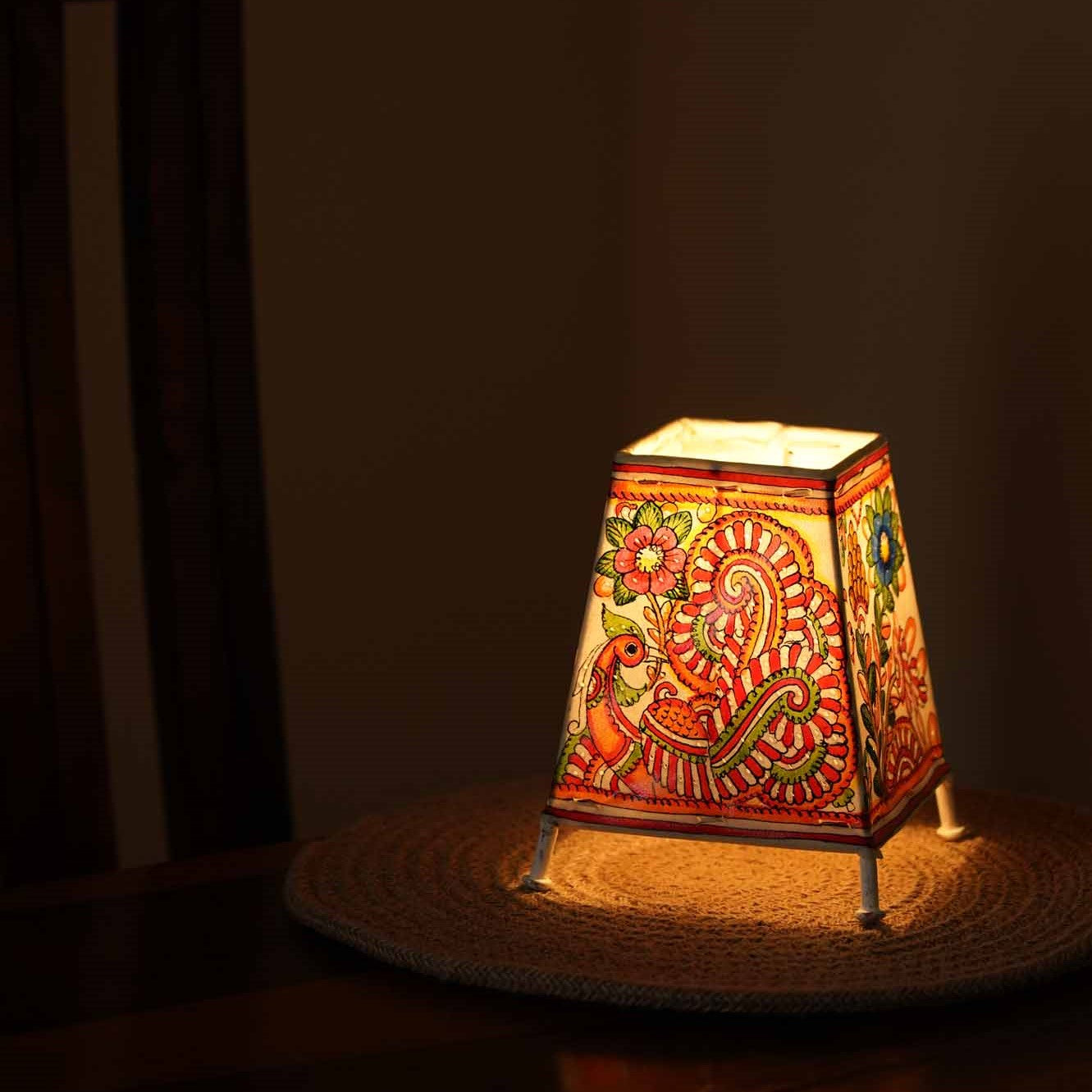Leather Lamp β Kesari Mor
