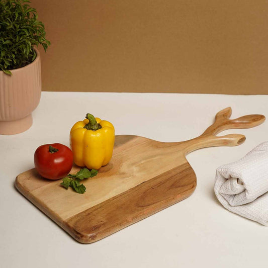 Reindeer Cheeseboard I Chopping Board I Serving Platter - Acacia Wood