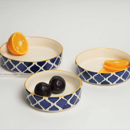 Yellow Moroccan Salad I Baking Trays – Set of 3