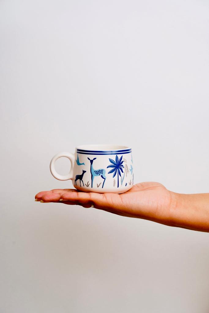 Alive Deer Tea Cups - set of 6