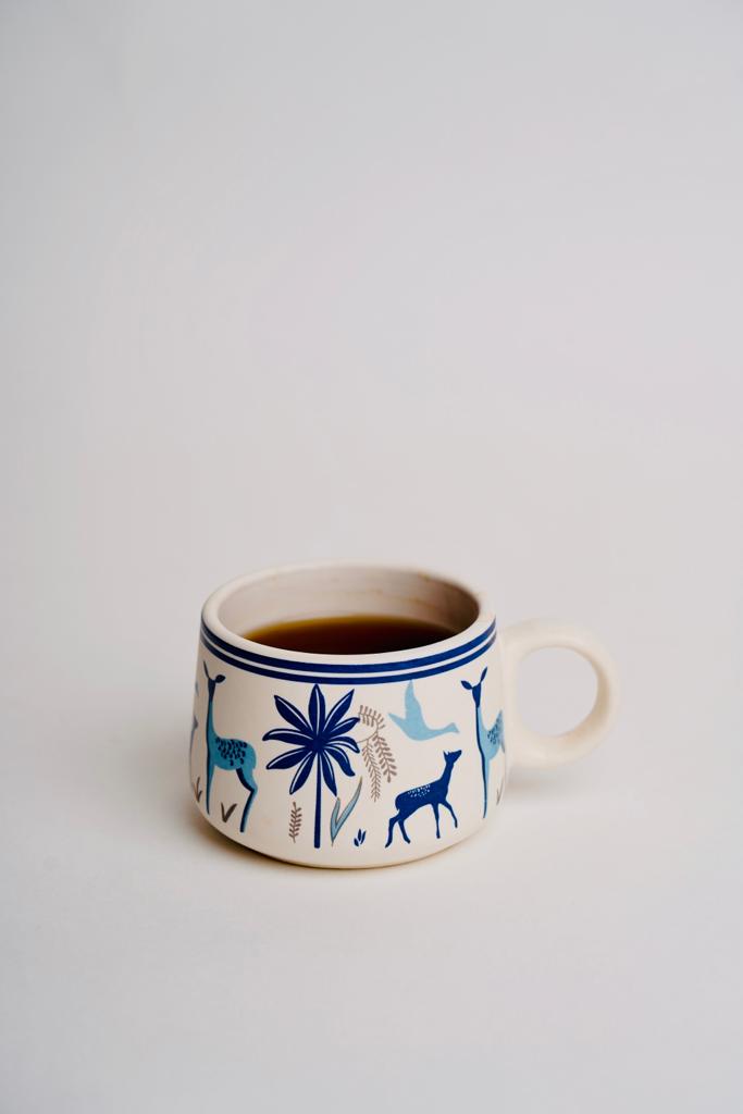 Alive Deer Tea Cups - set of 6