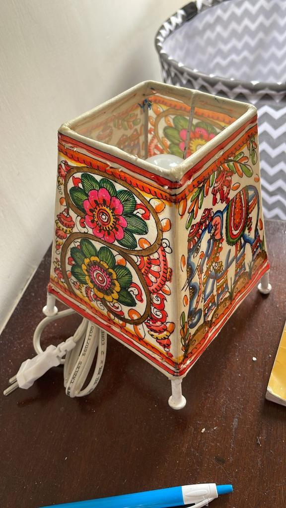 Leather Lamp - Haathi