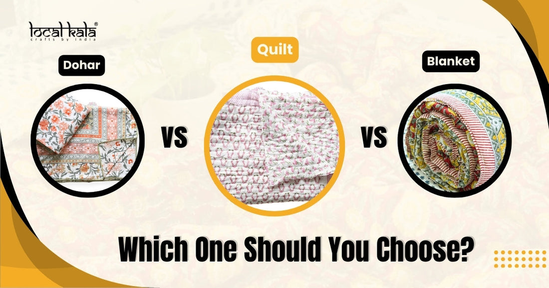 Difference Between Dohar, Quilt and Blanket: Which One Should You Choose?