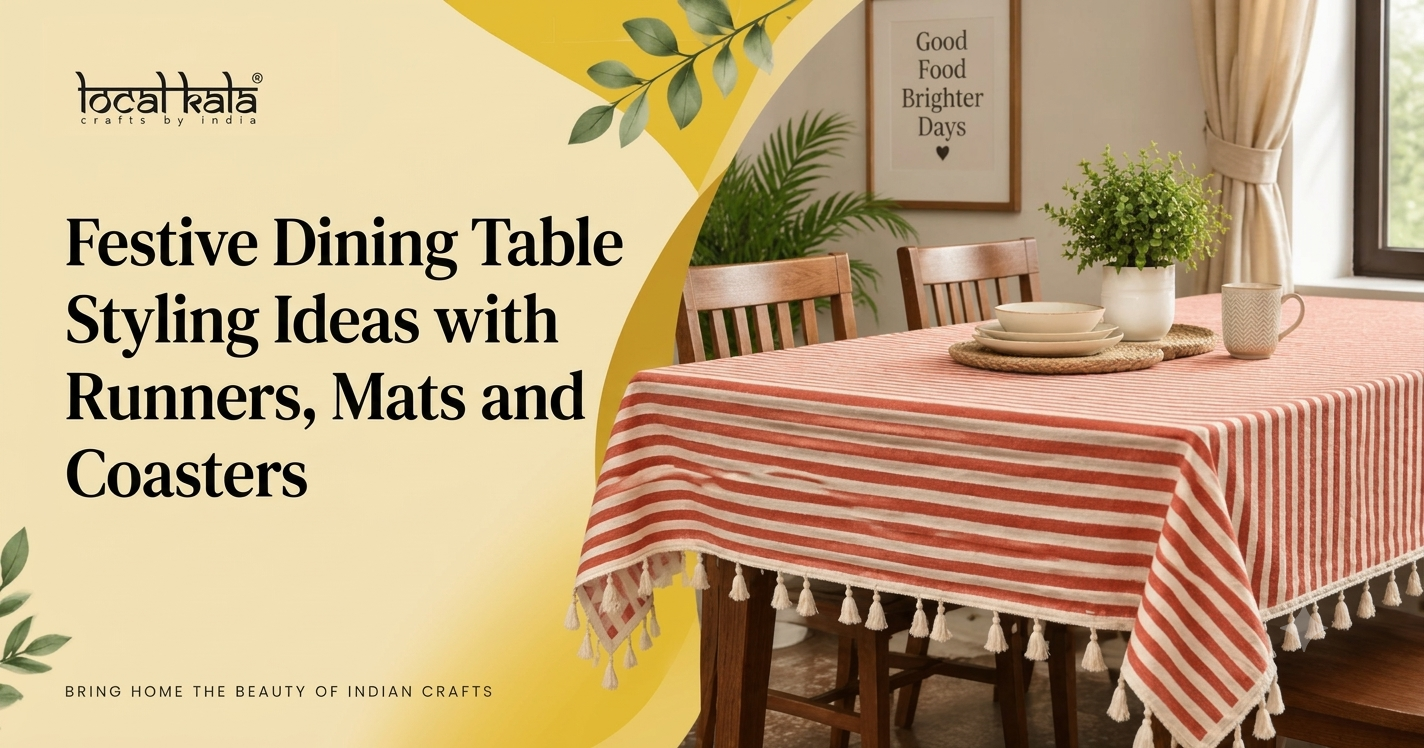 Table Tray Runners Festive Dining Table Styling Ideas with Runners & Mats – Local Kala