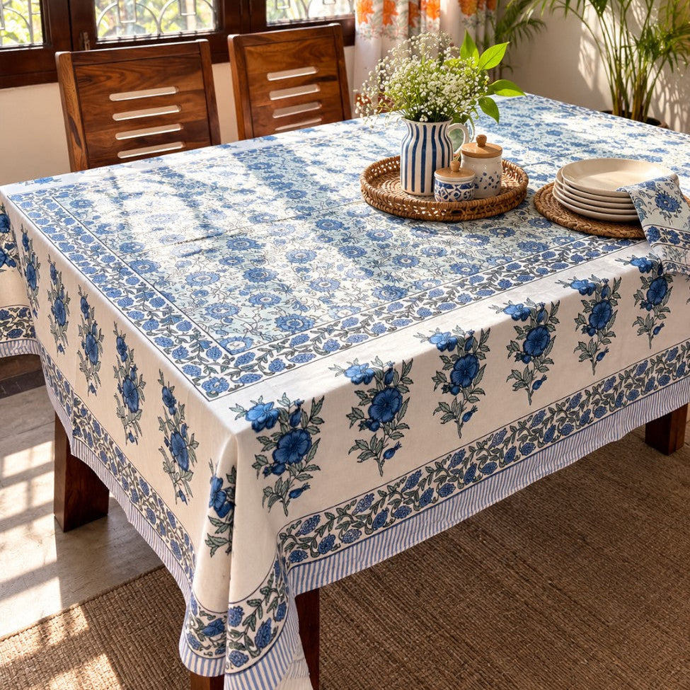 Vasundhara - Six Seater Dining Table Cover