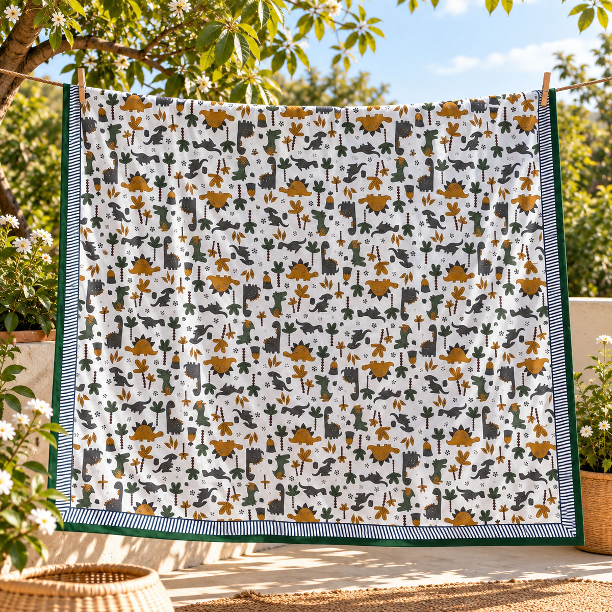 Single Bed Dohar - Dina Green