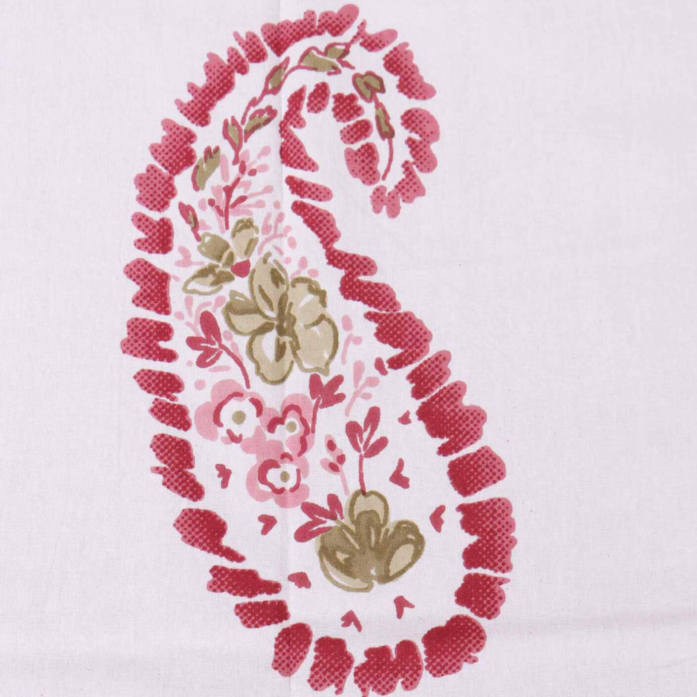 Ruhaani Maroon - Flat I Fitted Bedsheet (108x108 Inches)