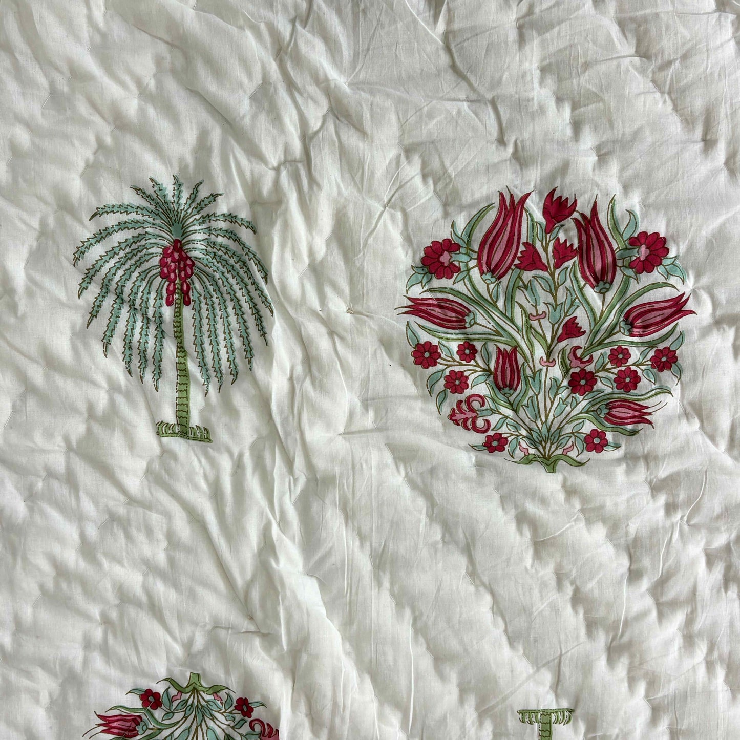Ananta Pink- Double Bed Razai/ Comforter