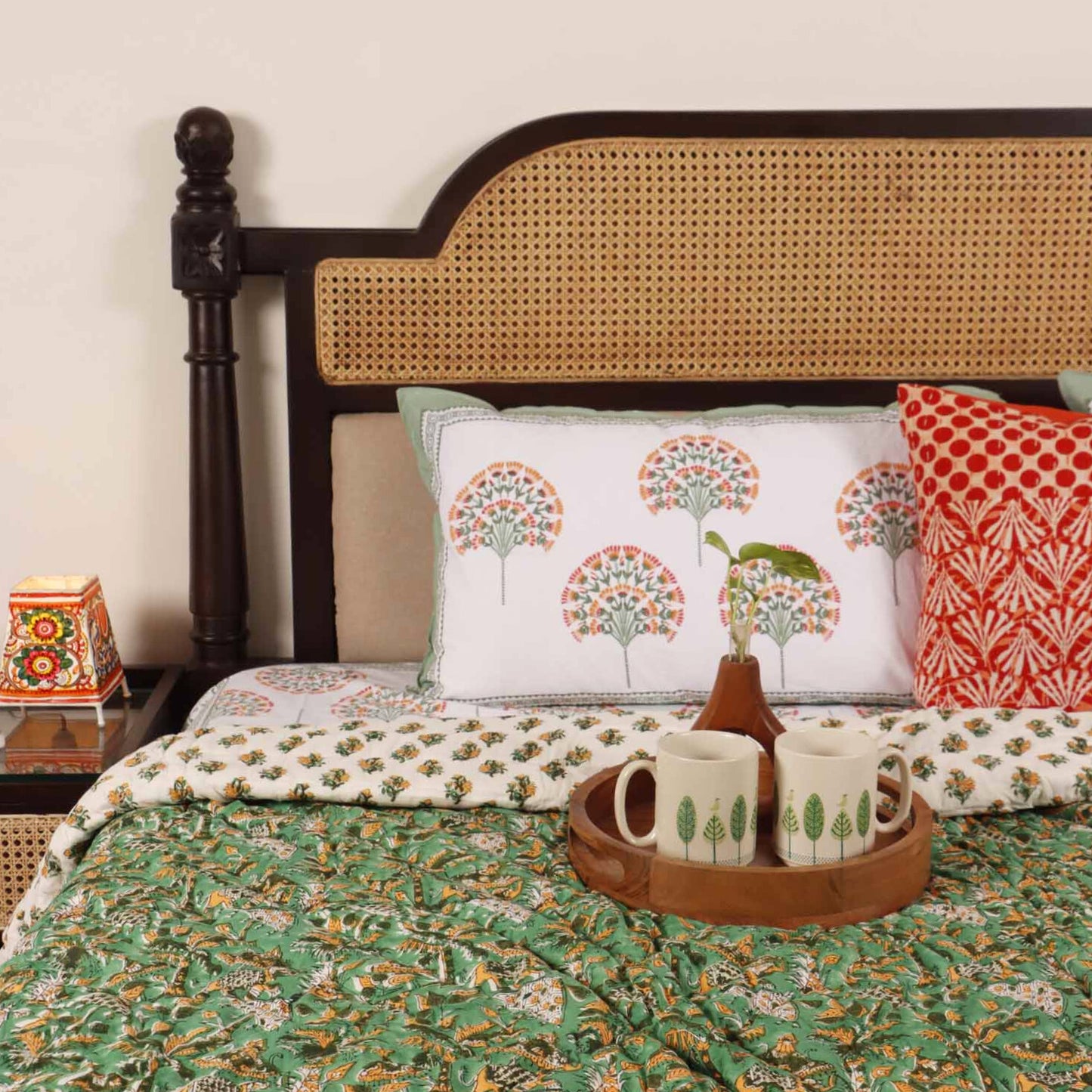 Vantara -  Hand Block Razai