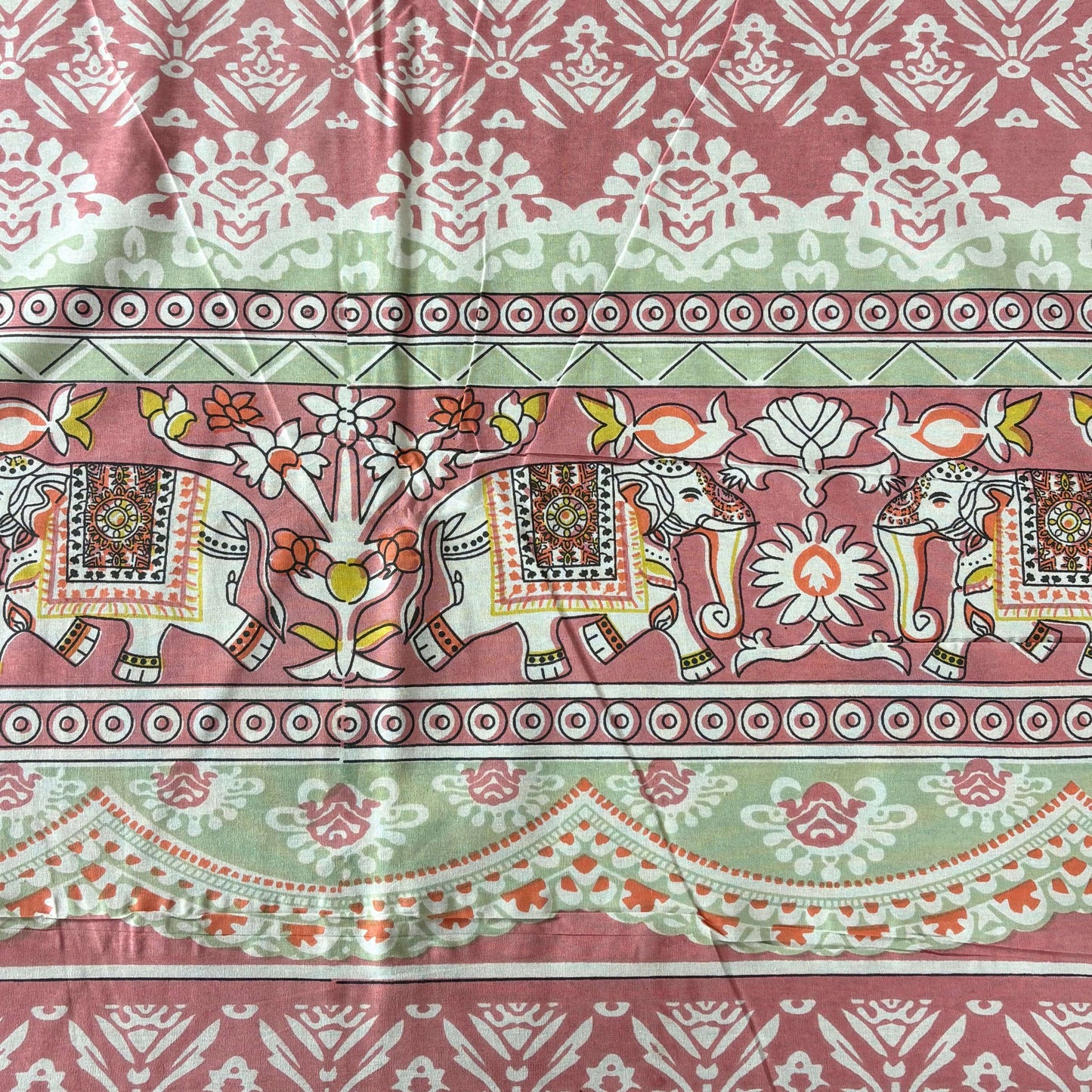 Matang Pink - Flat I Fitted Bedsheet (108x108 Inches)