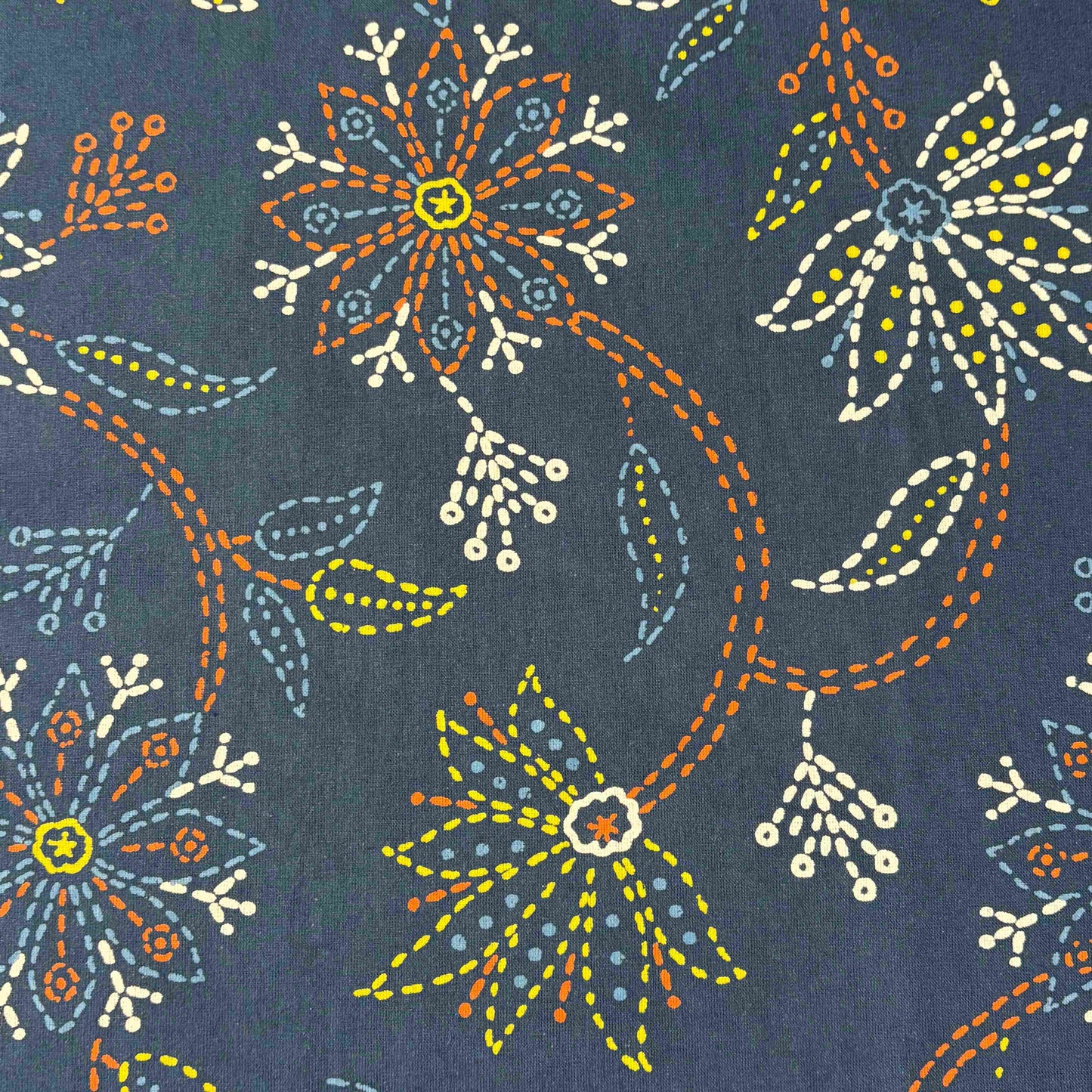 Kalamkari Rangeeli - Flat I Fitted Bedsheet (108x108 Inches)