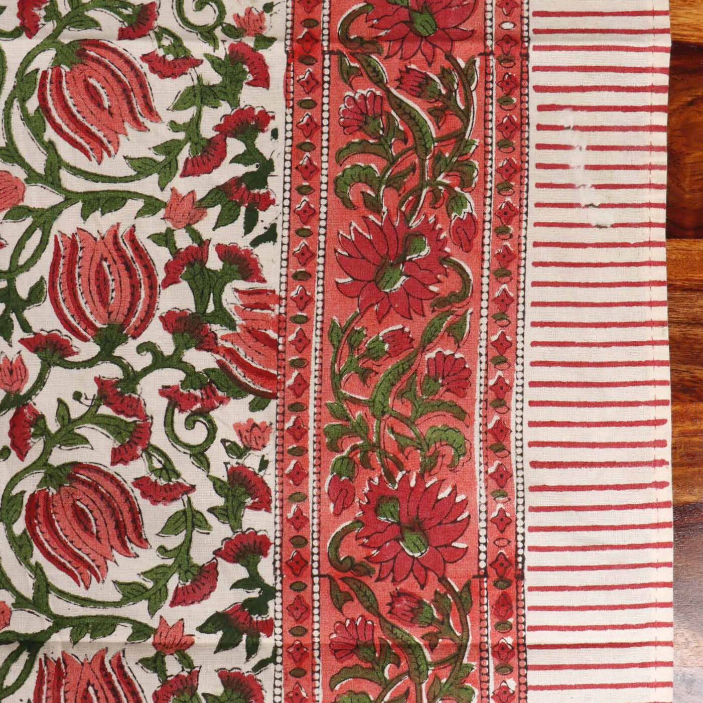 Bagru - Hand Block Printed Center Table Cover