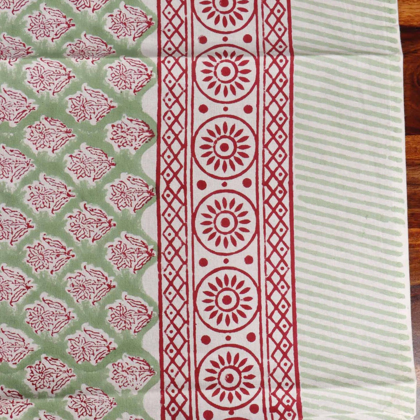 Aaradhya - Hand Block Printed Center Table Cover