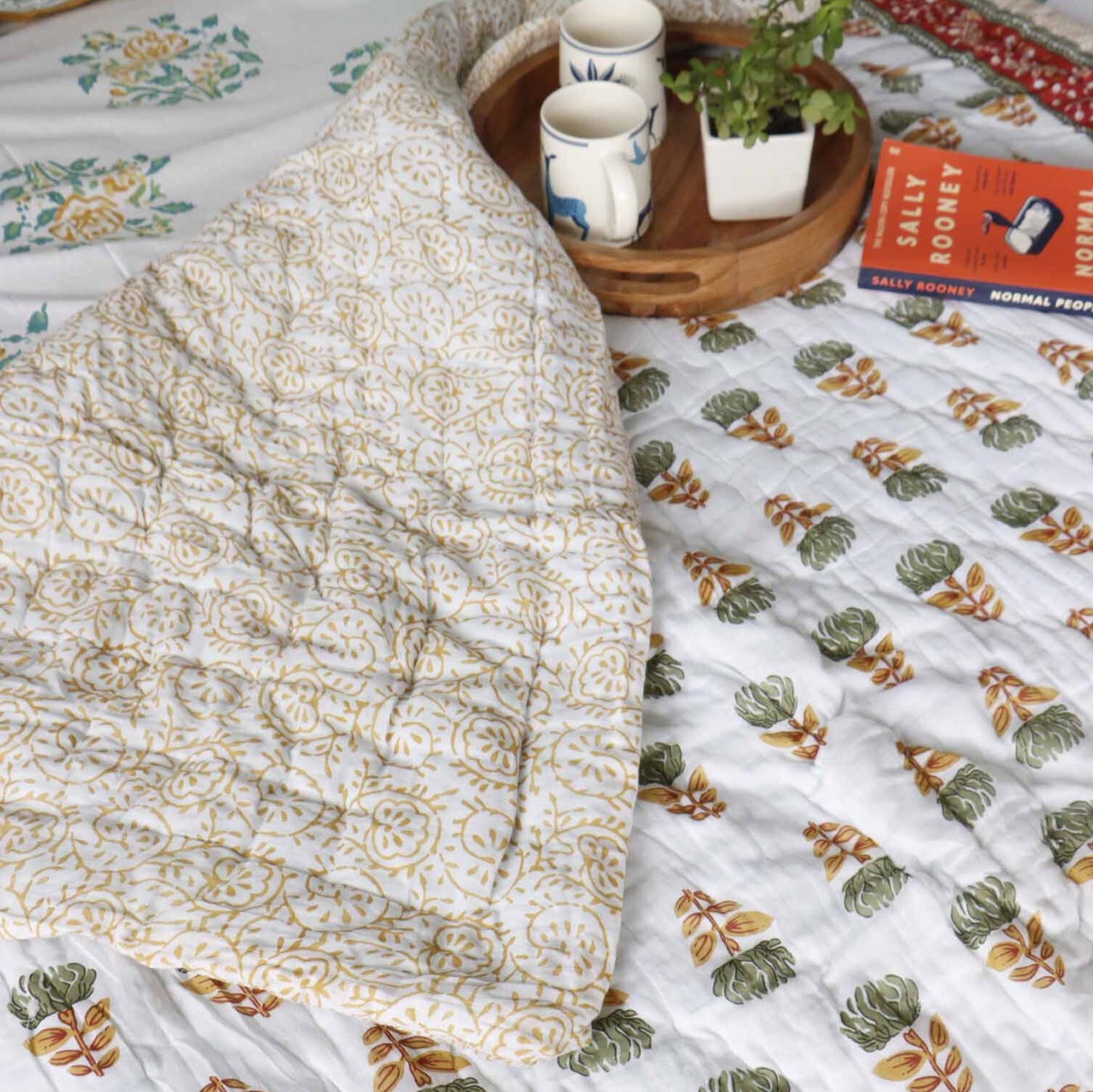 Hara Phool  - Single Bed Razai/ Comforter