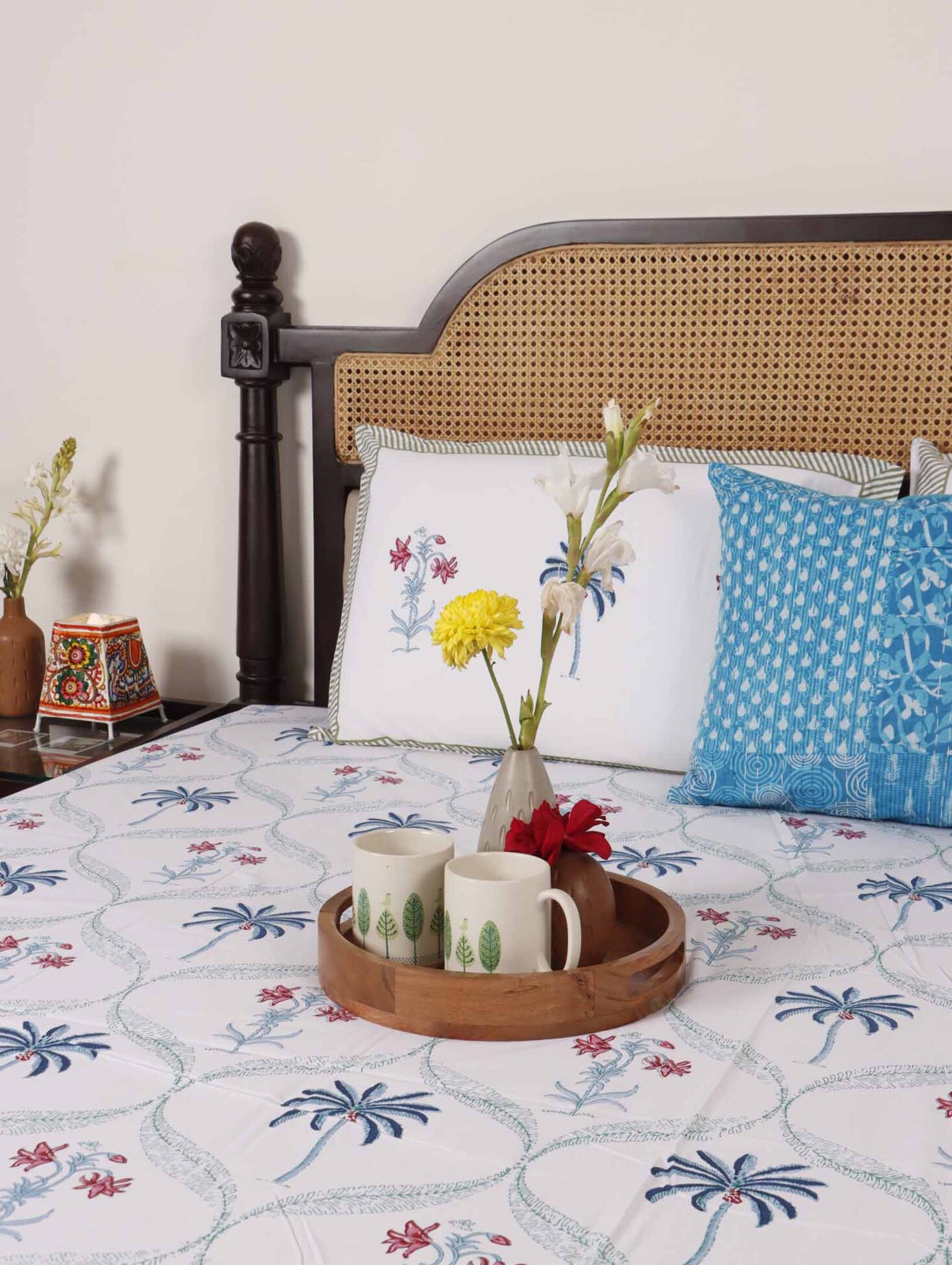 Tropical Vibe - Single Bed Bedsheet (60x90 Inches)