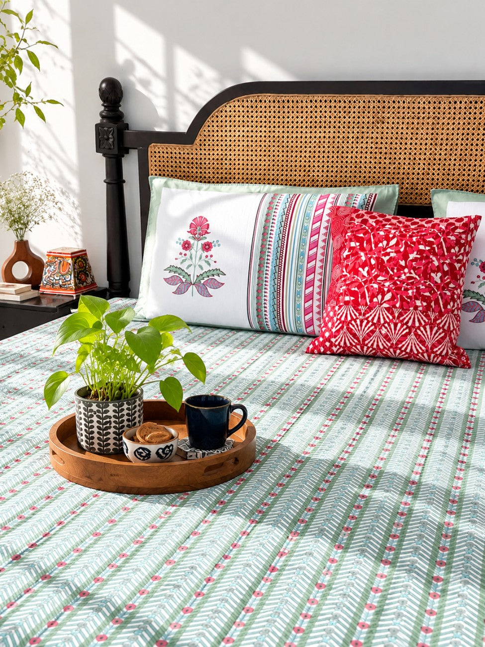 Gulmohar Green - (120x120 Inches)