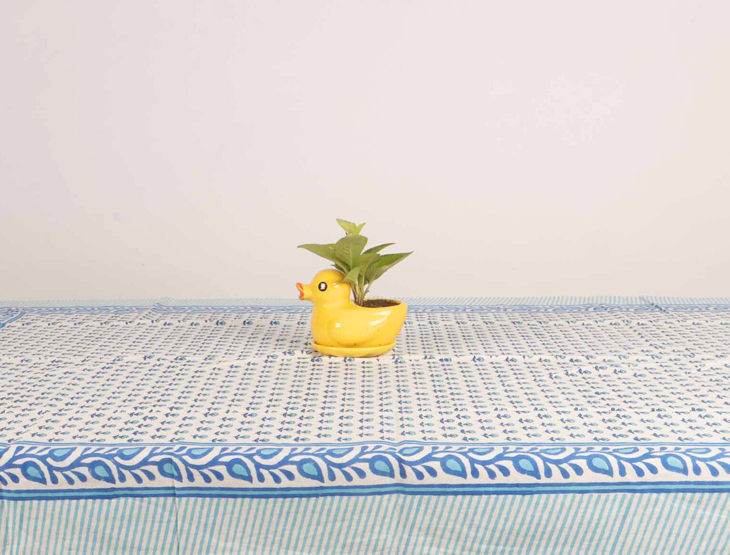 Nila Phool  Hand Block Printed Center Table Cover