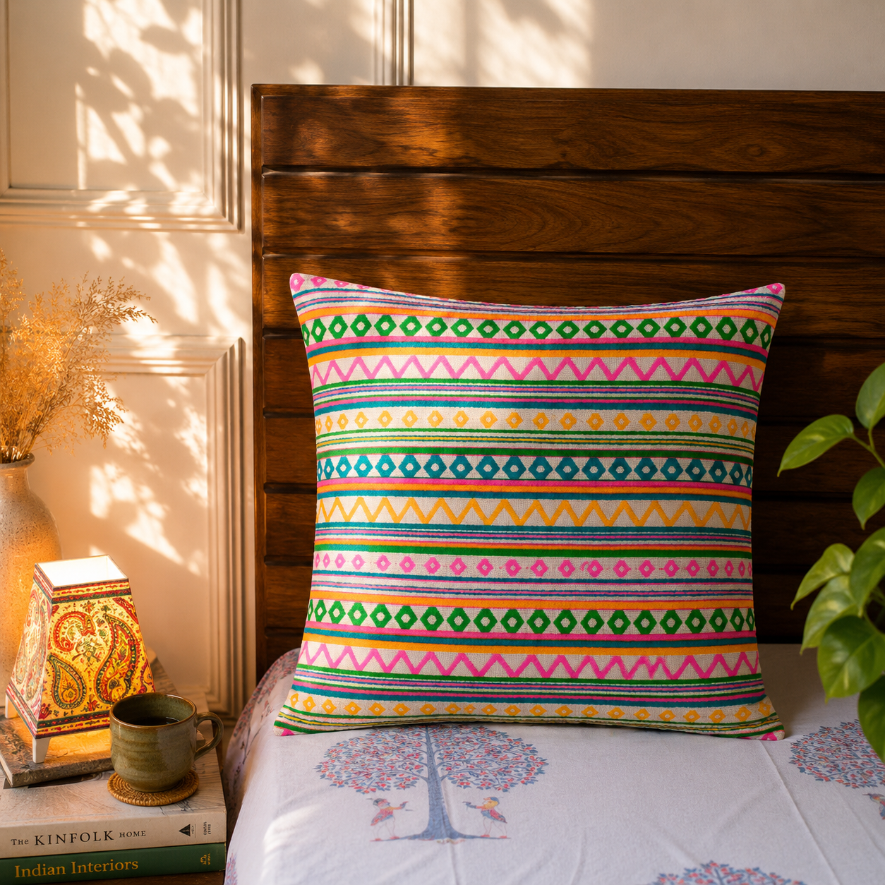 Buy Block Print Cushion Covers Onine