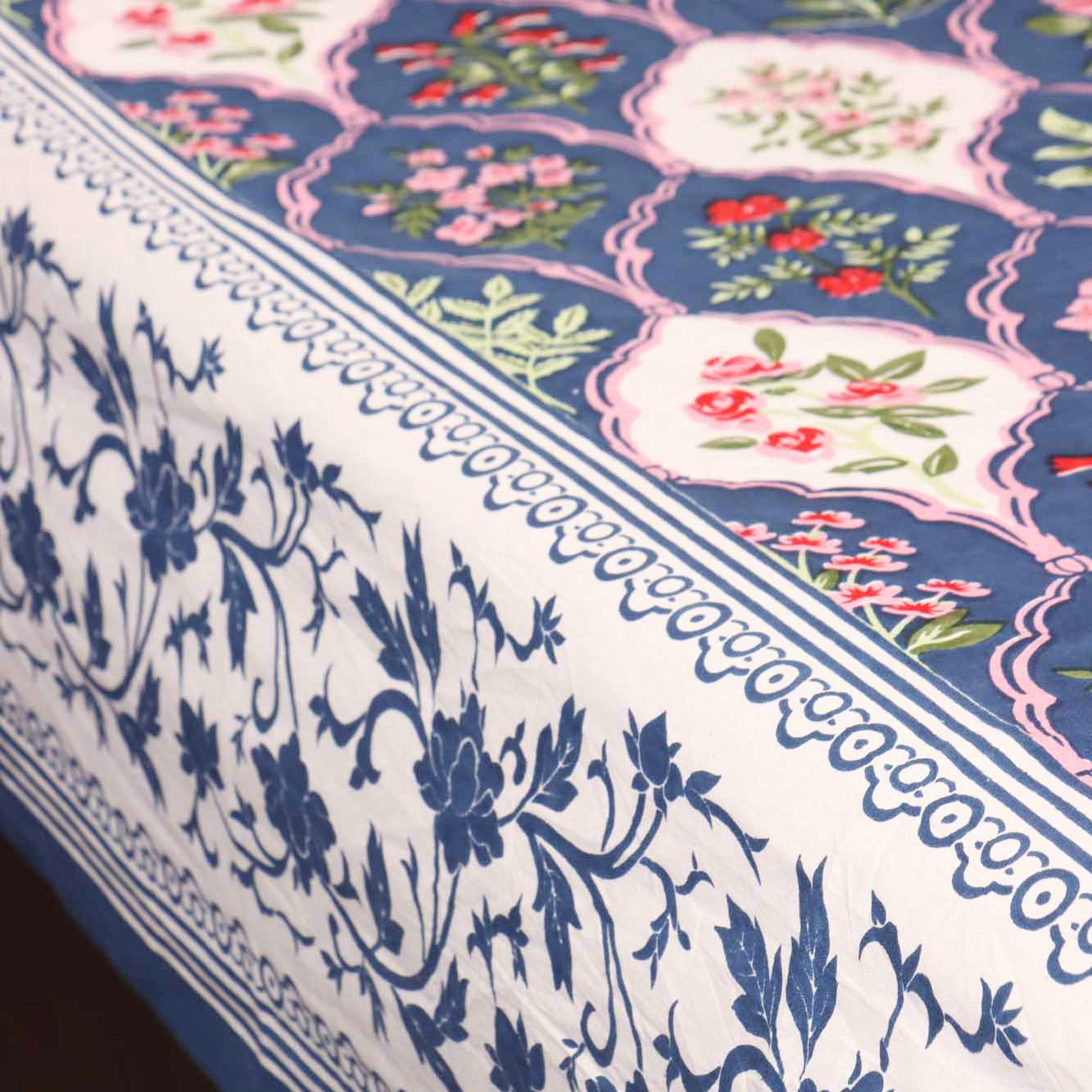 Rangrez Purple – Flat I Fitted Bedsheet (90x108 Inches)