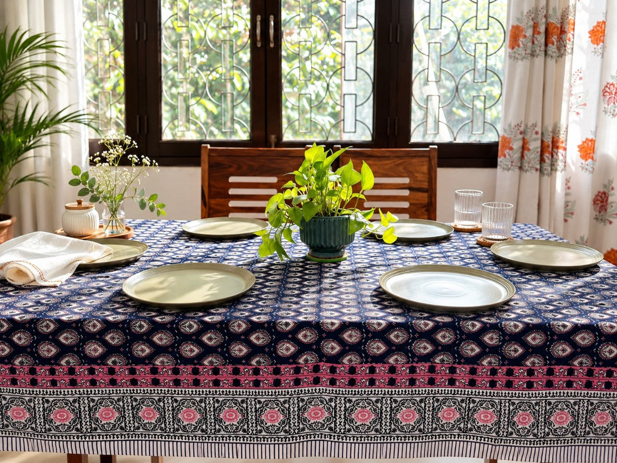 Parijaat - Six seater Dining Table Cover