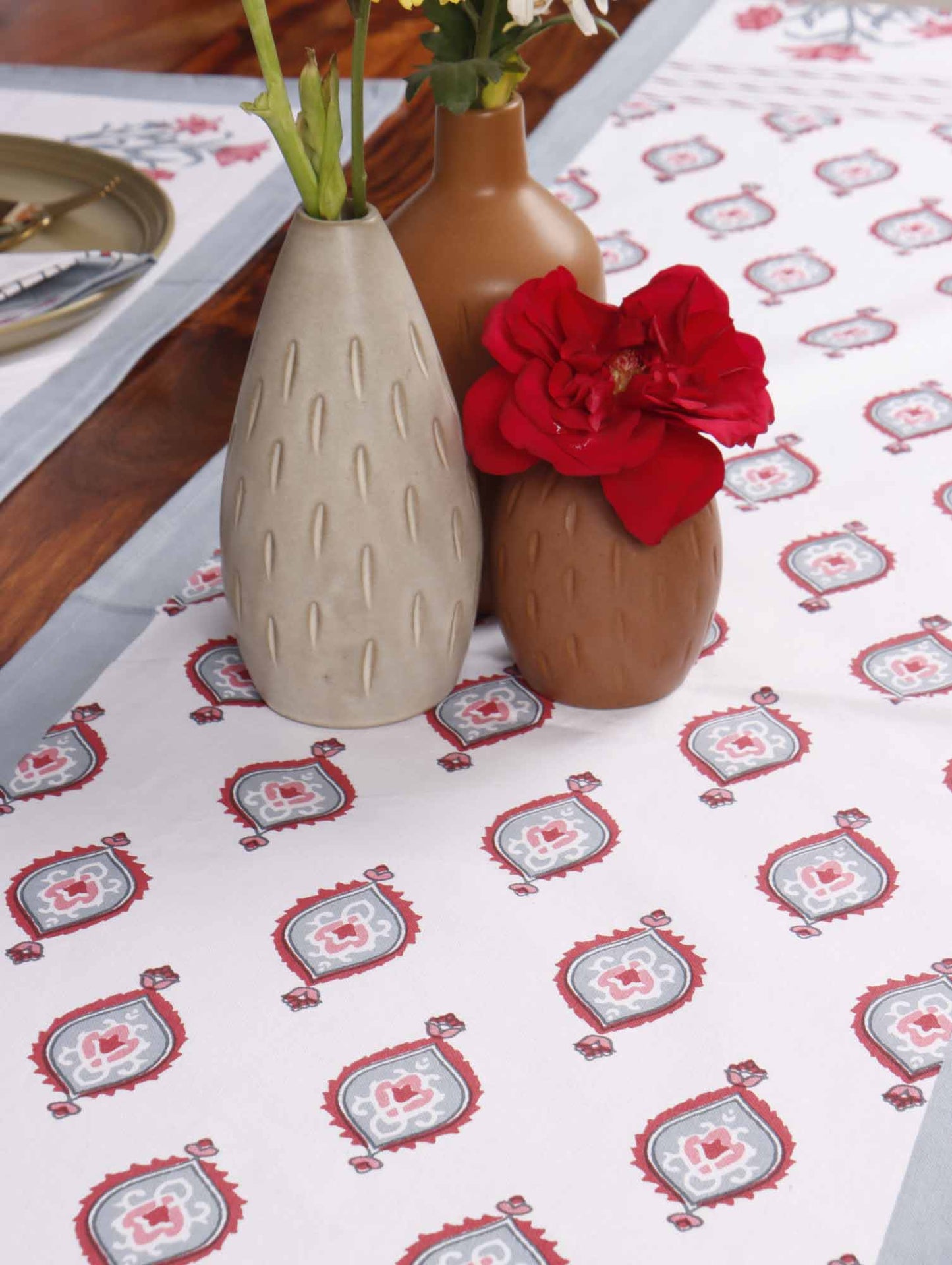 Shalimar Blue - Table Runner, Table Mats and Napkins