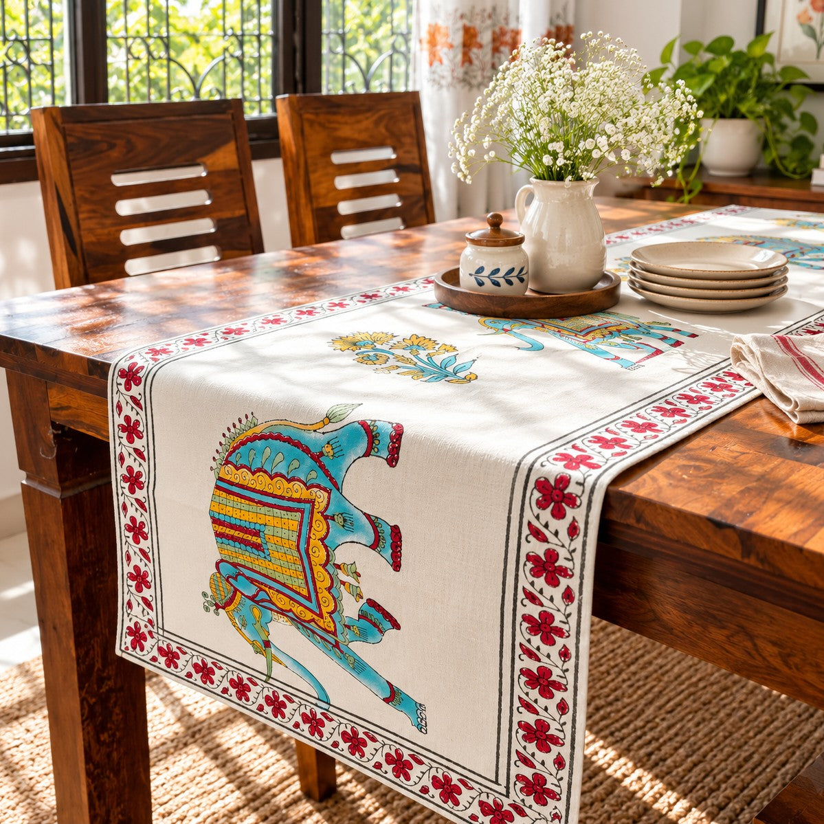 Haathi - Table Runner