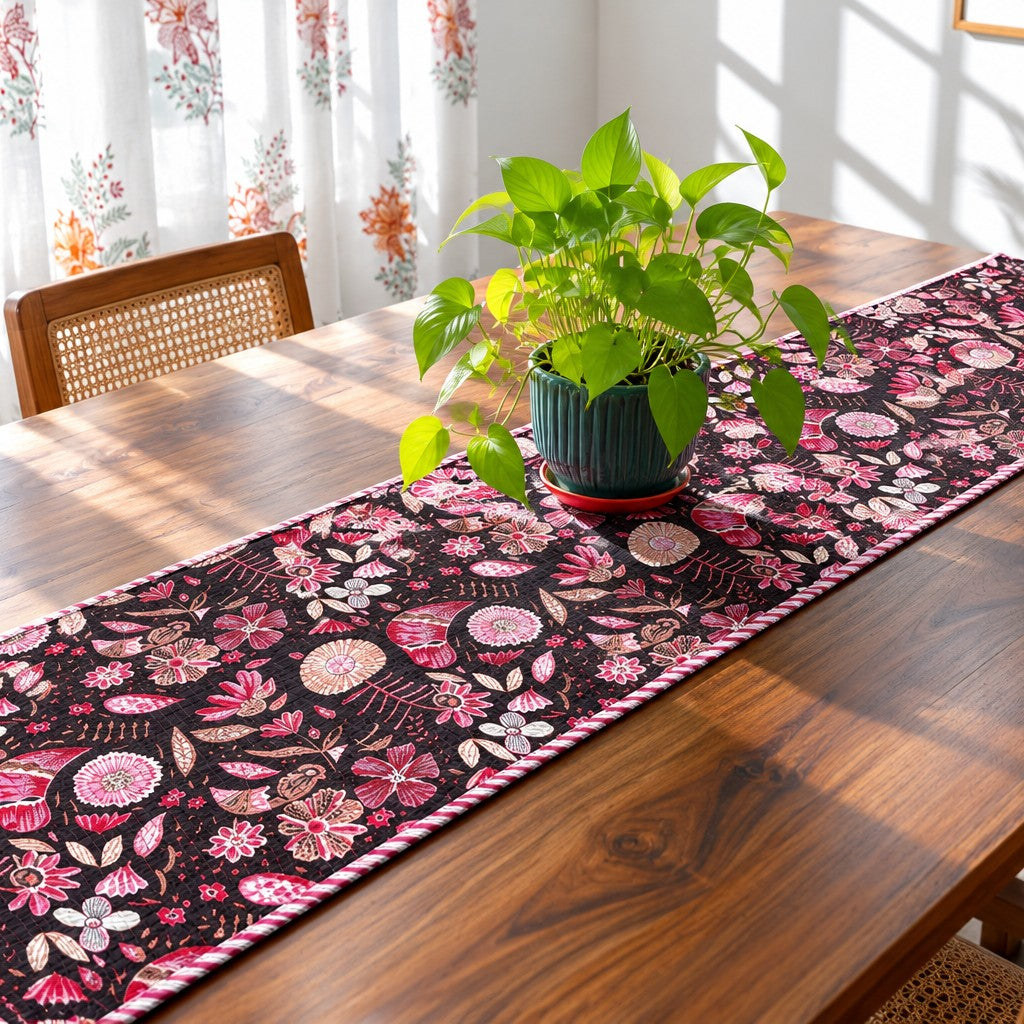 Nisha - Quilted Table Runner