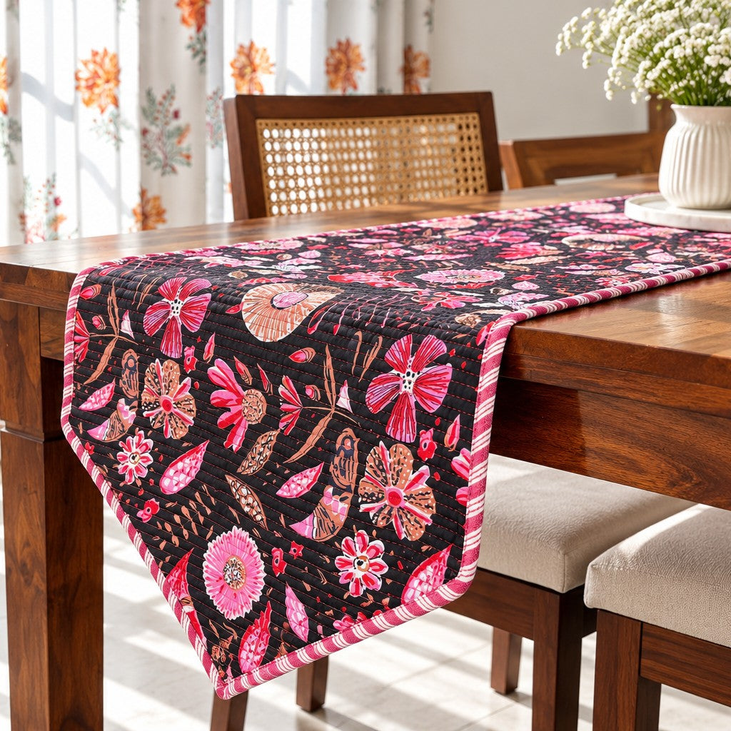 Nisha - Quilted Table Runner