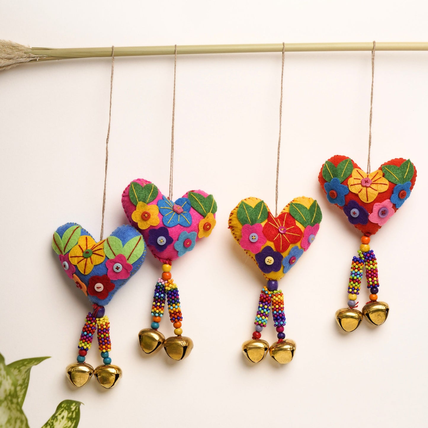 Felt Chimes - Heart