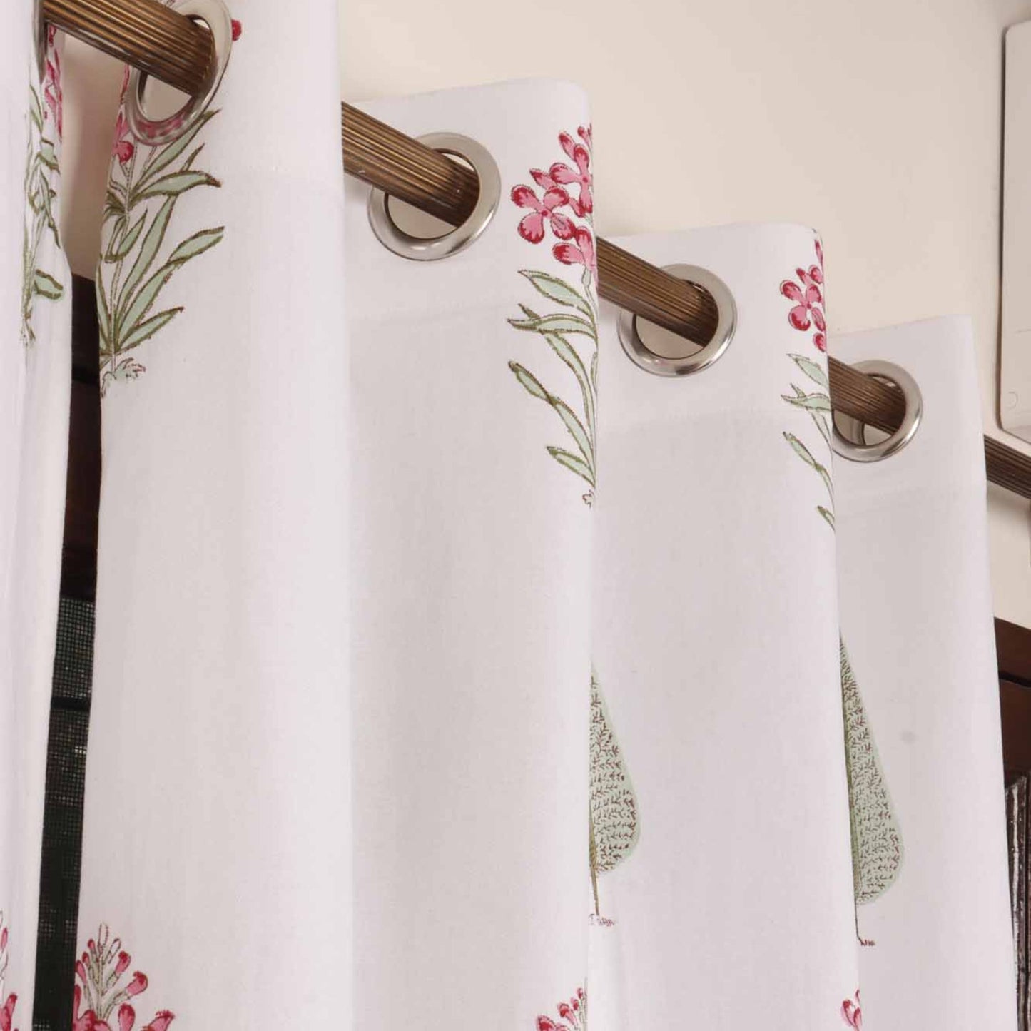 Block Print Curtain - Asmi