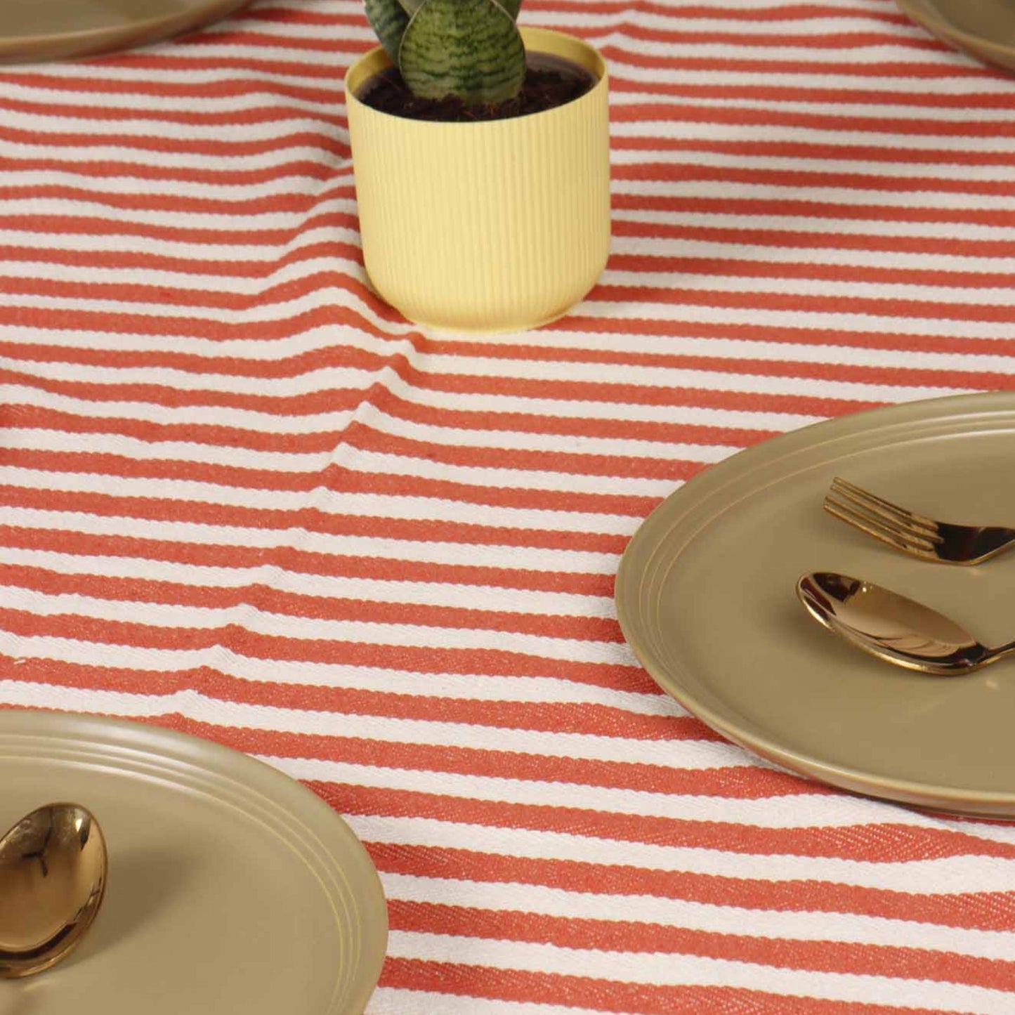 Lines - Table Cover - Red
