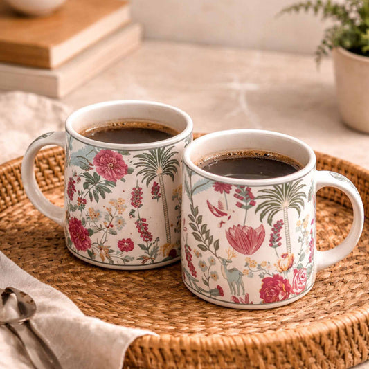 Botanical Floral Mugs