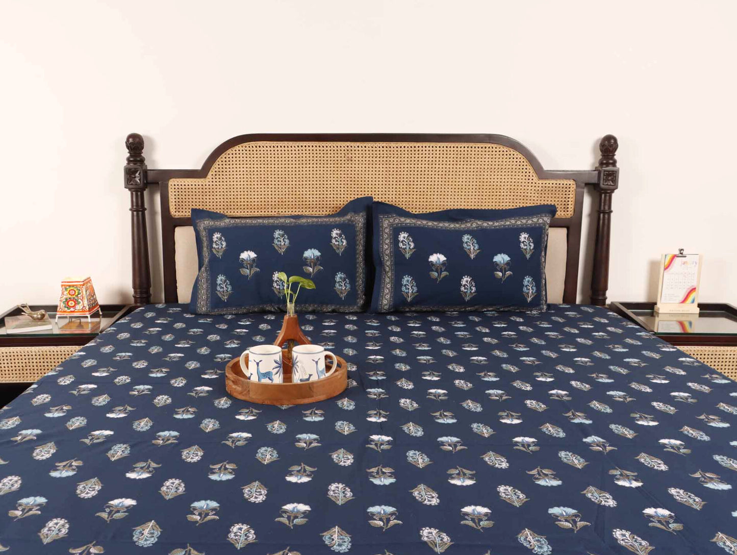 Anaya - Flat I Fitted Bedsheet (108x108 Inches)