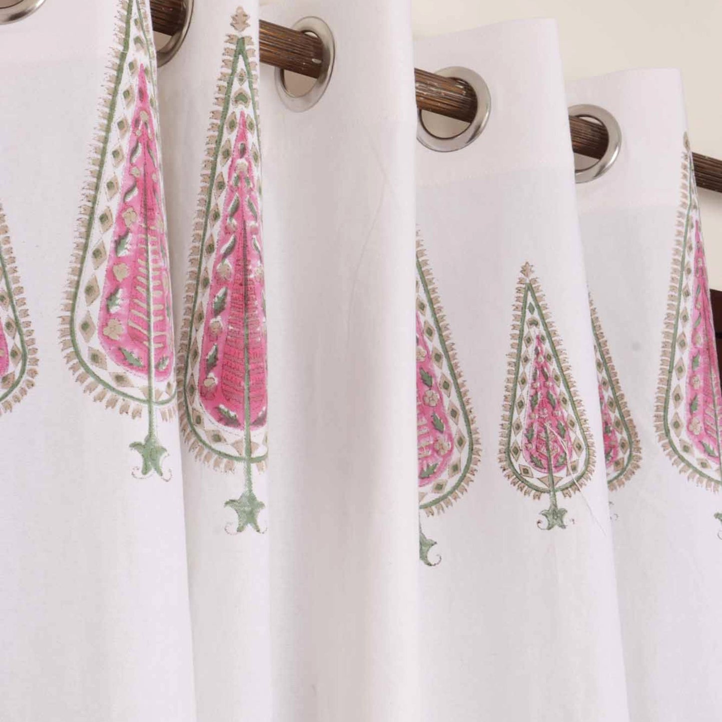 Block Print Curtain - Madhu