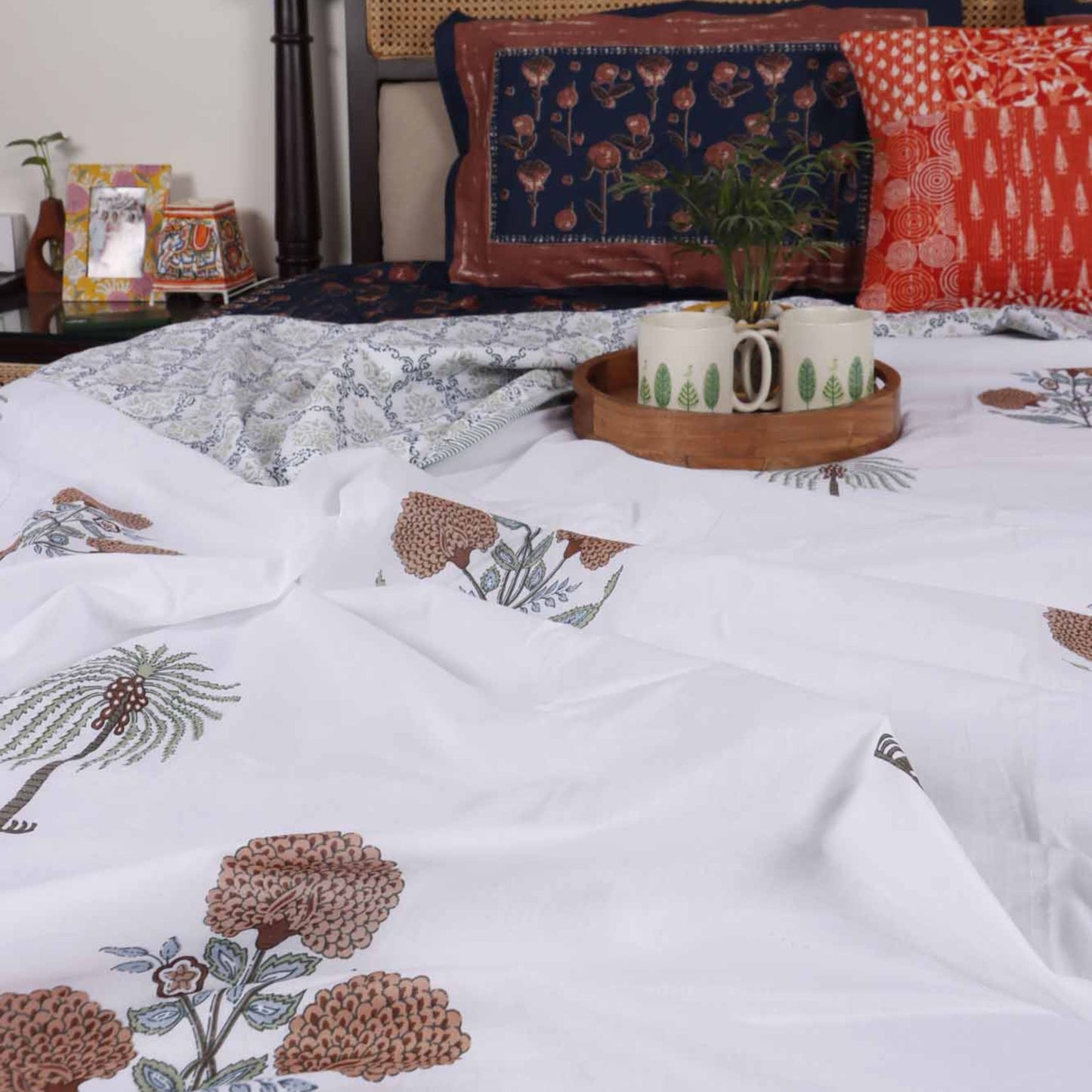 Double Bed Reversible Mul Dohar – Rukmini