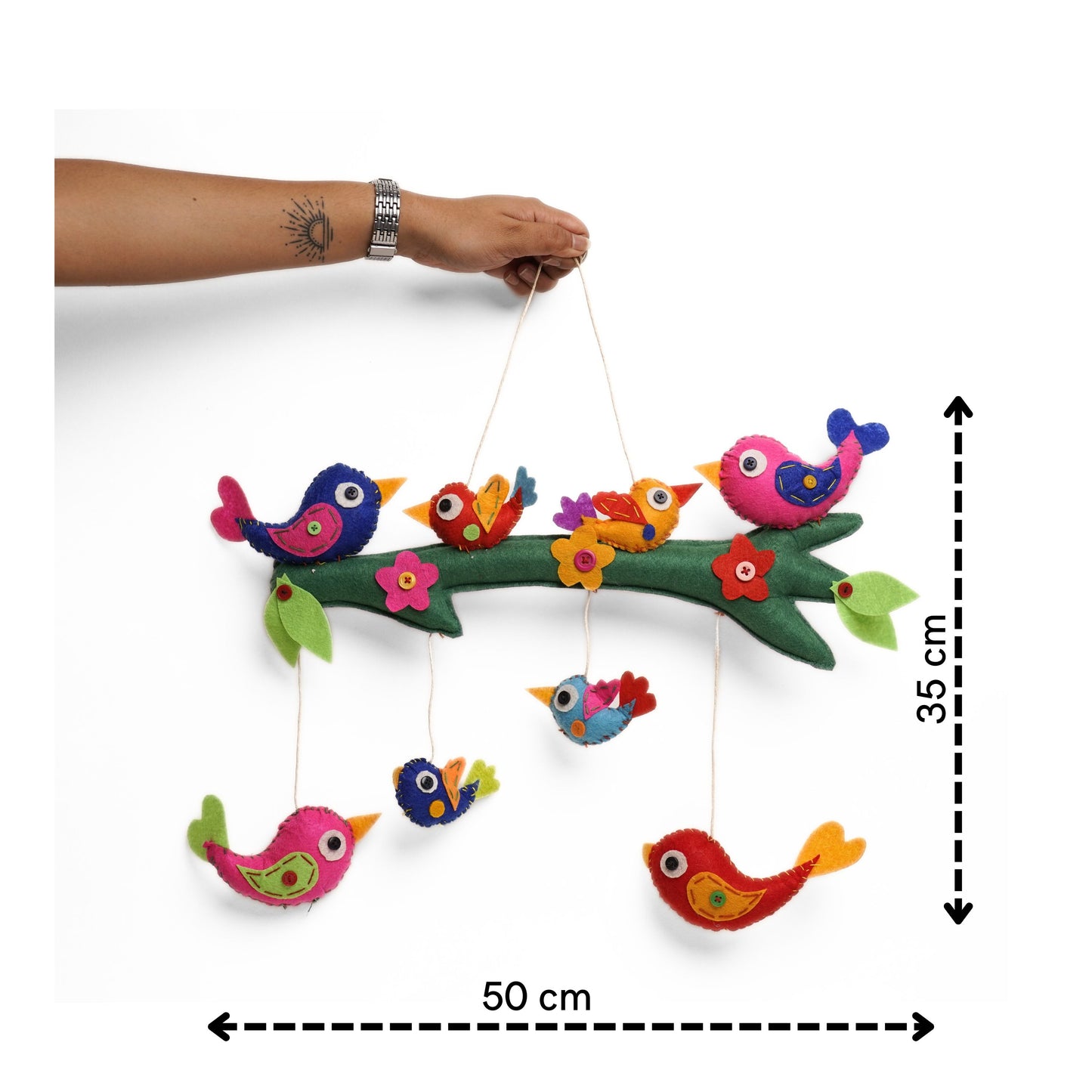 Felt Hanging - Birds