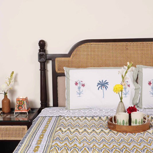 Double Bed Reversible Mul Dohar – Niyati Green