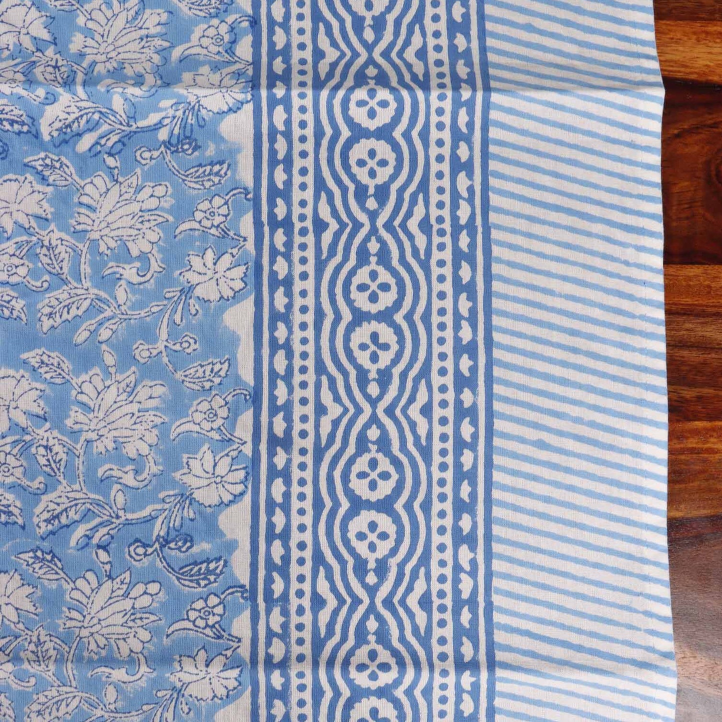 Neela Ambar - Hand Block Printed Center Table Cover