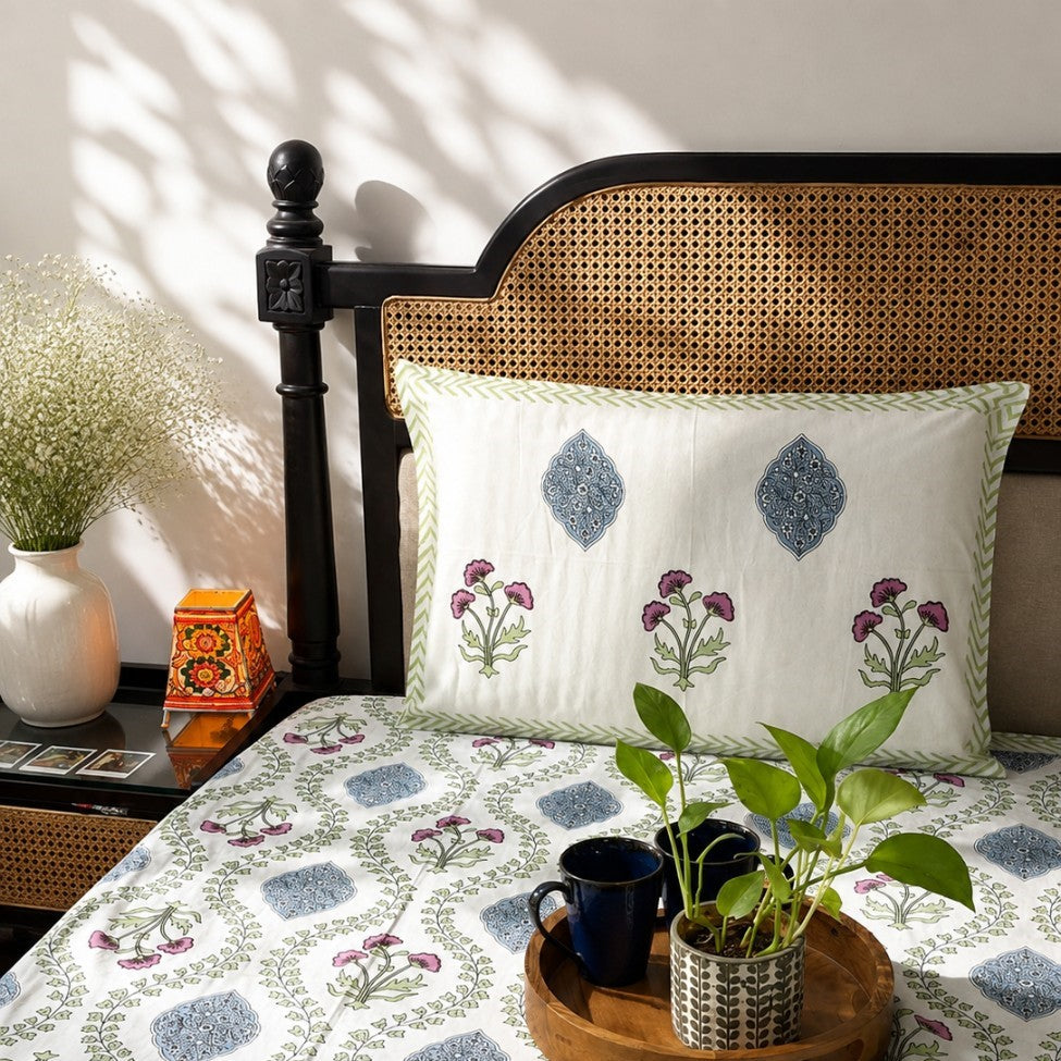 Dhun - Single Bed Bedsheet (60x90 Inches)
