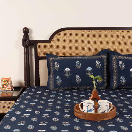 Anaya - Flat I Fitted Bedsheet (108x108 Inches)